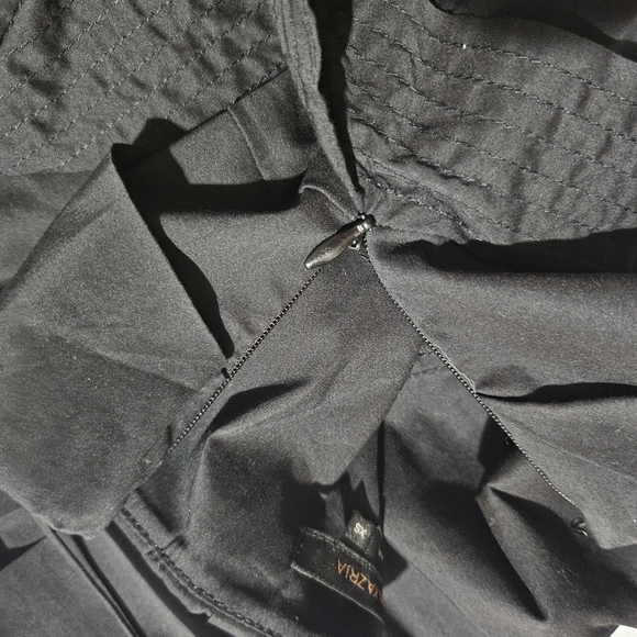 BCBGMAXAZRIA Black Blouse Tank Top with Tie Spaghetti Straps XS - Picture 3 of 5